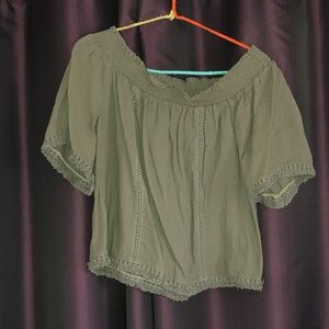 Off the shoulder top